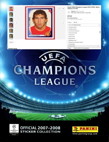 Panini uefa champions league - champions,