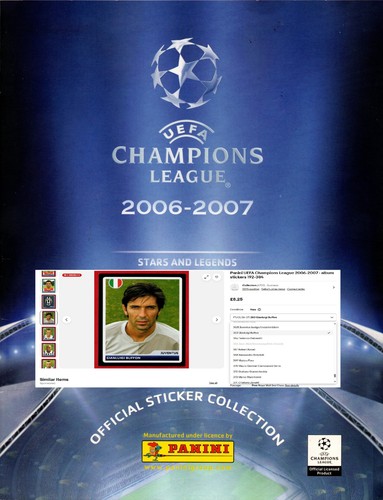 Panini uefa champions league - uefa,